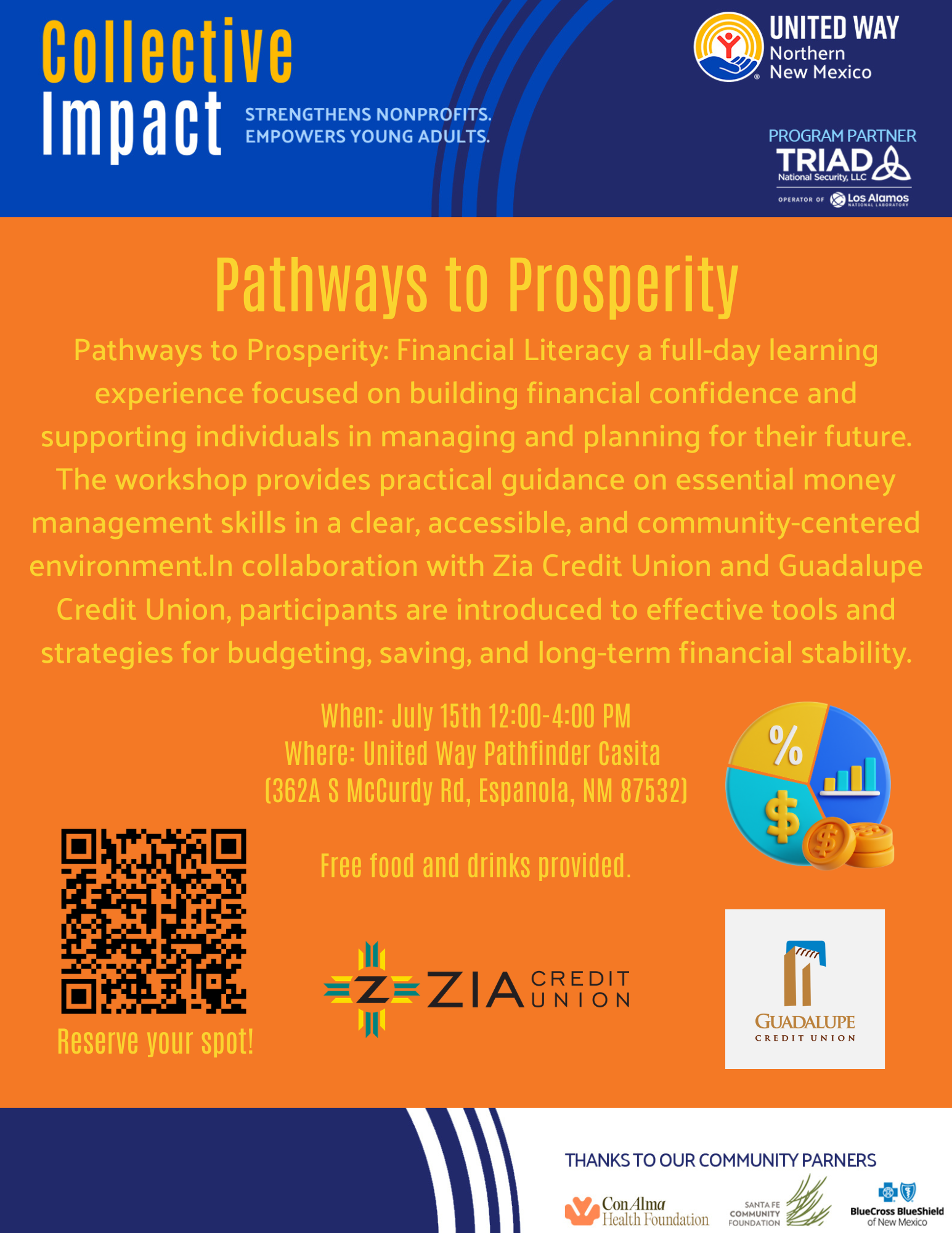 Pathways to Prosperity | w/ United Way & Zia CU